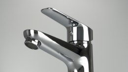 Bateria umywalkowa Boro chrom BMO_020M