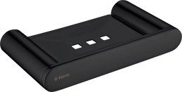 ROUND - Mydelniczka ścienna - nero - ADR_N411