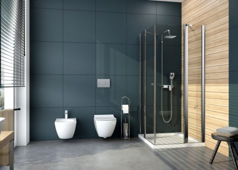 BLUR - Miska WC z deską bezkołnierzowa - biały - CDZD6ZPW