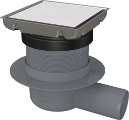 Odpływ punktowy - Odwracalny - stal szczotkowana - KOS_001D