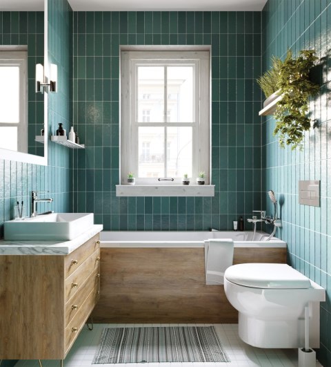 Przycisk spłukujący do stelaży podtynkowych slim - chrom - CST_051P