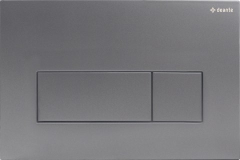 Przycisk spłukujący do stelaży podtynkowych - slim - titanium - CST_D51P