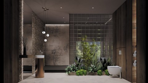 Przycisk spłukujący do stelaży podtynkowych - slim - stal szczotkowana - CST_F51P