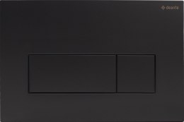 Przycisk spłukujący do stelaży podtynkowych - slim - nero - CST_N51P