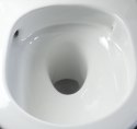 JASMIN - Miska WC z deską bezkołnierzowa - spłukiwanie wirowe - biały - CDJD6ZPW