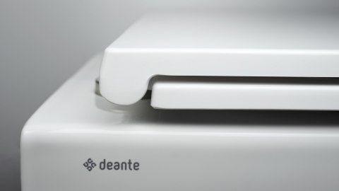 JASMIN - Miska WC z deską bezkołnierzowa - spłukiwanie wirowe - biały - CDJD6ZPW