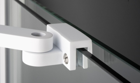 Kabina prysznicowa kwadratowa 90x90 cm PRIZMA bianco - KPNAP09P09