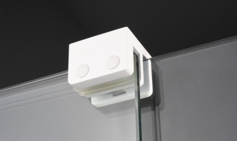 Kabina prysznicowa kwadratowa 90x90 cm PRIZMA bianco - KPNAP09P09